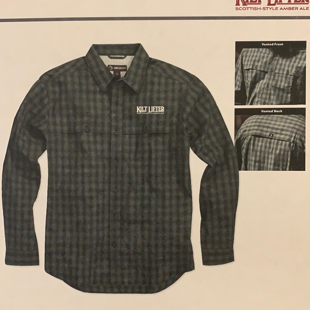 DRI DUCK 4465 - Paseo Plaid Shirt. Men’s L